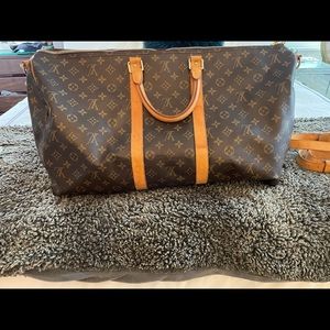Louis Vuitton Keepall Duffle Bag Size 55